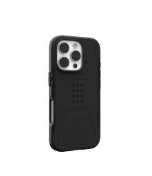 UAG Чехол для iPhone 16 Pro, Civilian Magsafe, Black