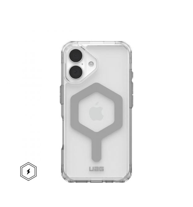 UAG Чехол для iPhone 16, Plyo Magsafe, Ice/White