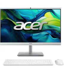 Acer ПК Моноблок Aspire C24-195ES 23.8" FHD Intel U7-155U, 32GB, F1TB, UMA, WiFi, кл+м, 3г, без ОС, серый