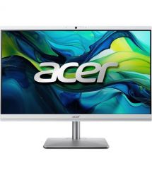 Acer ПК Моноблок Aspire C24-195ES 23.8" FHD Intel U7-155U, 32GB, F1TB, UMA, WiFi, кл+м, 3г, без ОС, серый