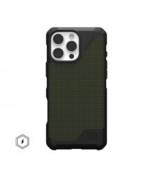 UAG Чехол для iPhone 16 Pro Max, Metropolis LT Magsafe, Kevlar Olive