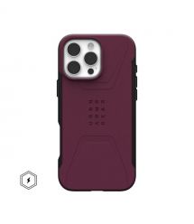 UAG Чехол для iPhone 16 Pro Max, Civilian Magsafe, Bordeaux