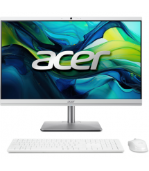 Acer ПК Моноблок Aspire C24-195ES 23.8" FHD Intel U7-155U, 16GB, F512GB, UMA, WiFi, кл+м, 3г, без ОС, серый