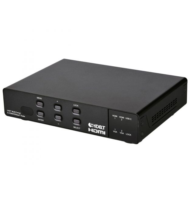 Cypress Мультиформатный Коммутатор и Скейлер HDMI/USB-C/VGA в HDMI/HDBaseT CSC-109TX