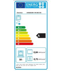 Electrolux Плита комбинированная, 58л, 60x60см, дисплей, конвекция, чугун, пар, черный