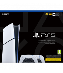 PlayStation Игровая консоль 5 Slim Digital Edition (2 геймпада Dualsense)