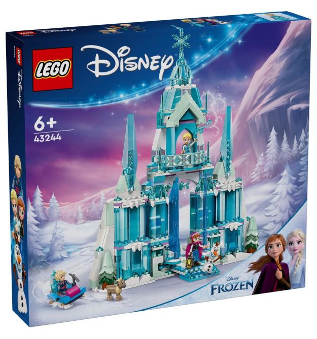 LEGO Конструктор Disney Ледяной дворец Эльзи