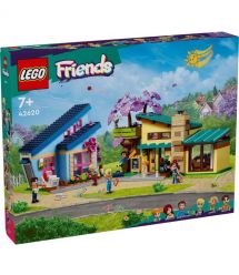 LEGO Конструктор Friends Семейные дома Олли и Пэйсли