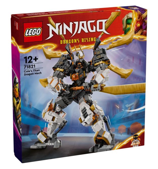 LEGO Конструктор NINJAGO Драконовый робот-титан Коула