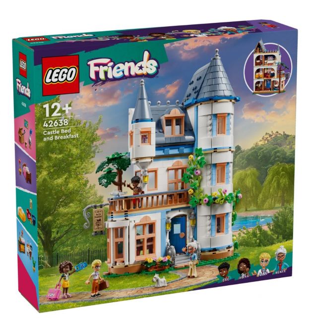 LEGO Конструктор Friends Замковый отель «Ночевка и завтрак»