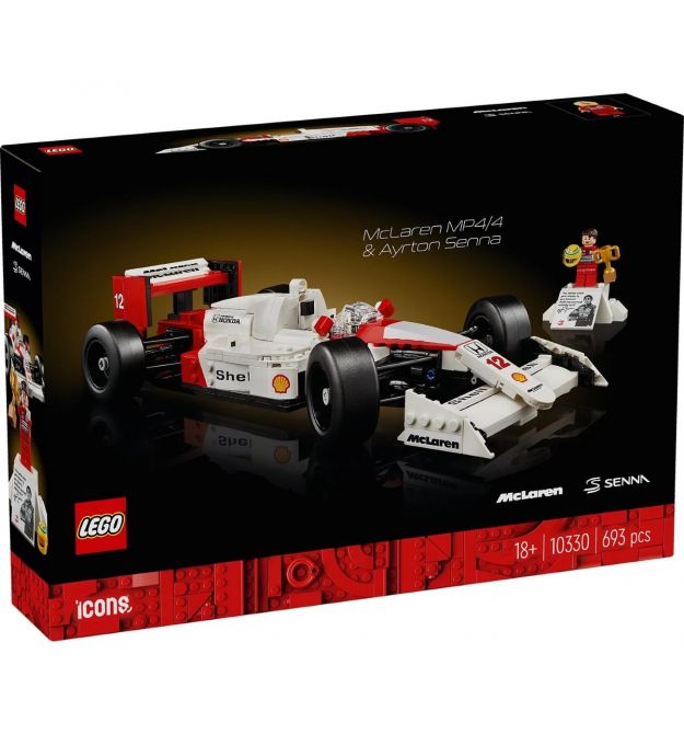 LEGO Конструктор Icons McLaren MP4/4 і Айртон Сенна