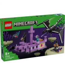 LEGO Конструктор Minecraft Дракон Енду и Корабль Краю