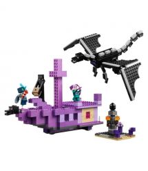 LEGO Конструктор Minecraft Дракон Енду и Корабль Краю