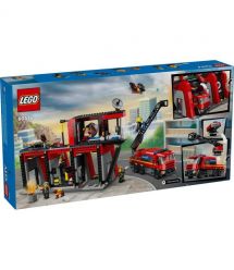 LEGO Конструктор City Пожарное депо с пожарной машиной