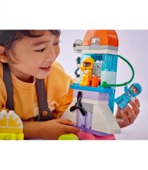 LEGO Конструктор DUPLO Town Приключения на космическом шаттле 3-в-1