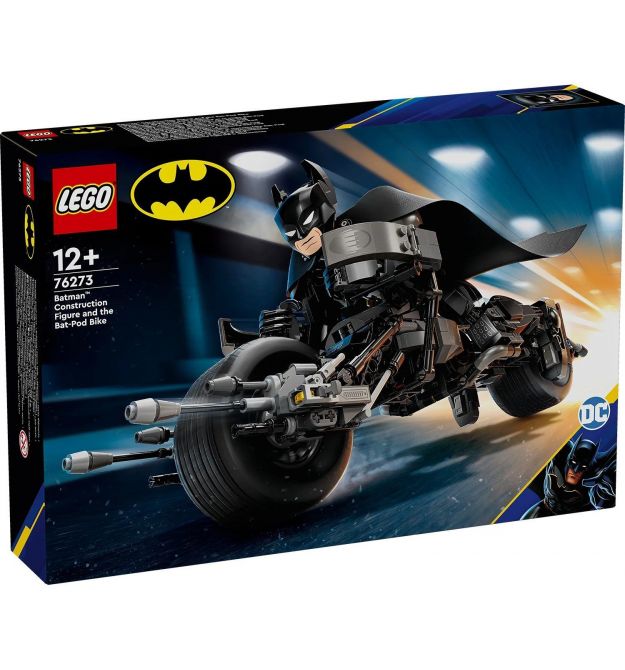 LEGO Конструктор Batman Фигурка Бэтмэна для собирания и бетцыкл