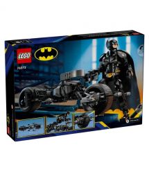 LEGO Конструктор Batman Фигурка Бэтмэна для собирания и бетцыкл