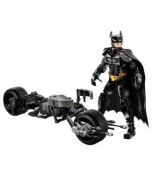 LEGO Конструктор Batman Фигурка Бэтмэна для собирания и бетцыкл