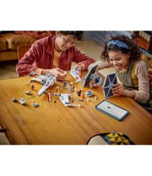 LEGO Конструктор Star Wars Набор сборки истребитель СИД и корабль типа X