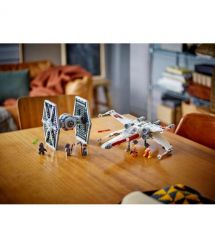 LEGO Конструктор Star Wars Набор сборки истребитель СИД и корабль типа X