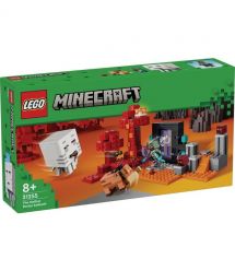 LEGO Конструктор Minecraft Засада возле портала в Нижнем мире