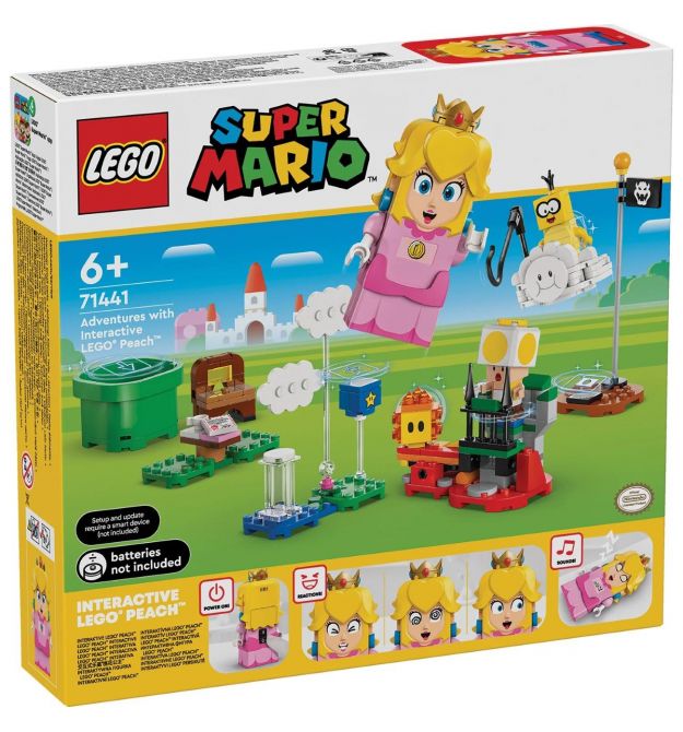 LEGO Конструктор Super Mario Приключения с интерактивной LEGO Пичь