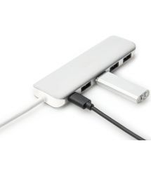 Digitus Концентратор USB Type-C, 4xUSB 3.0 + функція зарядного пристрою