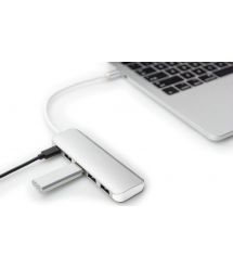 Digitus Концентратор USB Type-C, 4xUSB 3.0 + функція зарядного пристрою