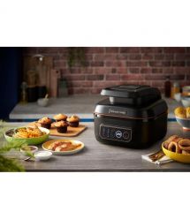 Russell Hobbs Мультипечь SatisFry Air&Grill, 1745Вт, чаша-5.5л, сенсорное управл., алюминий/пластик, черно-оранжевый