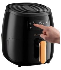 Russell Hobbs Мультипечь SatisFry Air Large, 1650Вт, чаша-5л, сенсорное управл., алюминий/пластик, черно-медный