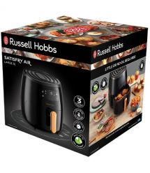 Russell Hobbs Мультипечь SatisFry Air Large, 1650Вт, чаша-5л, сенсорное управл., алюминий/пластик, черно-медный