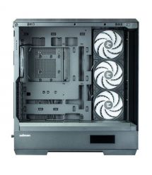 Zalman Корпус P50 DS без БП, 2xUSB3.0, 1xUSBType-C, 4x120мм ARGB, VGA 435мм, LCS ready, TG Side Panel, ATX, чёрный