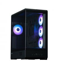 Zalman Корпус P50 DS без БП, 2xUSB3.0, 1xUSBType-C, 4x120мм ARGB, VGA 435мм, LCS ready, TG Side Panel, ATX, чёрный