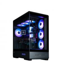 Zalman Корпус P50 DS без БП, 2xUSB3.0, 1xUSBType-C, 4x120мм ARGB, VGA 435мм, LCS ready, TG Side Panel, ATX, чёрный