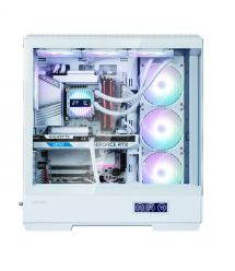 Zalman Корпус P50 DS без БП, 2xUSB3.0, 1xUSBType-C, 4x120мм ARGB, VGA 435мм, LCS ready, TG Side Panel, ATX, белый