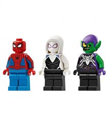 LEGO Конструктор Marvel Автомобиль для гонки Человека-Паука и Зеленый Гоблин с ядом Венома