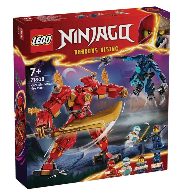 LEGO Конструктор Ninjago Робот огненой стихии Кая