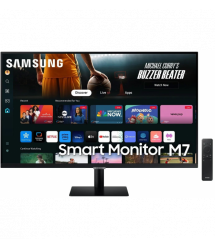 Samsung Монитор 32"S32DM702 HDMI, USB, Bluetooth, VA, 3840x2160, 4ms