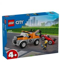 LEGO Конструктор City Эвакуатор и ремонт спортивних авто