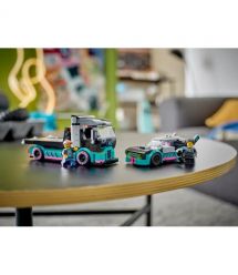 LEGO Конструктор City Автомобиль для гонки и автовоз