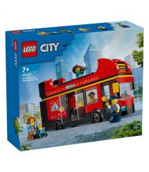 LEGO Конструктор City Красный двухэтажный экскурсионный автобус
