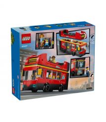 LEGO Конструктор City Красный двухэтажный экскурсионный автобус