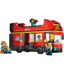 LEGO Конструктор City Красный двухэтажный экскурсионный автобус