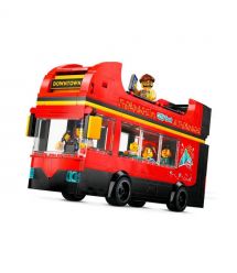 LEGO Конструктор City Красный двухэтажный экскурсионный автобус