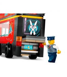 LEGO Конструктор City Красный двухэтажный экскурсионный автобус
