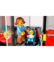 LEGO Конструктор City Красный двухэтажный экскурсионный автобус