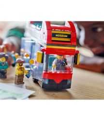 LEGO Конструктор City Красный двухэтажный экскурсионный автобус
