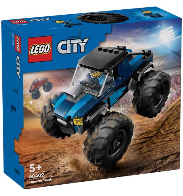 LEGO Конструктор City Синий грузовик-монстр