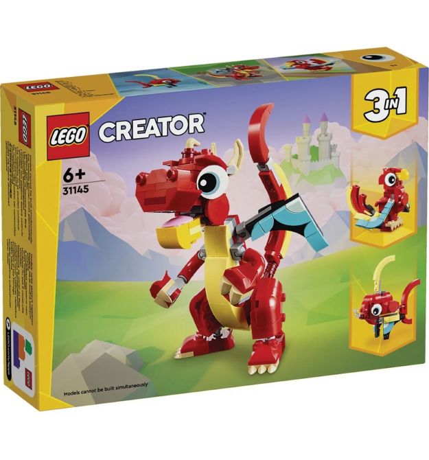 LEGO Конструктор Creator Красный Дракон