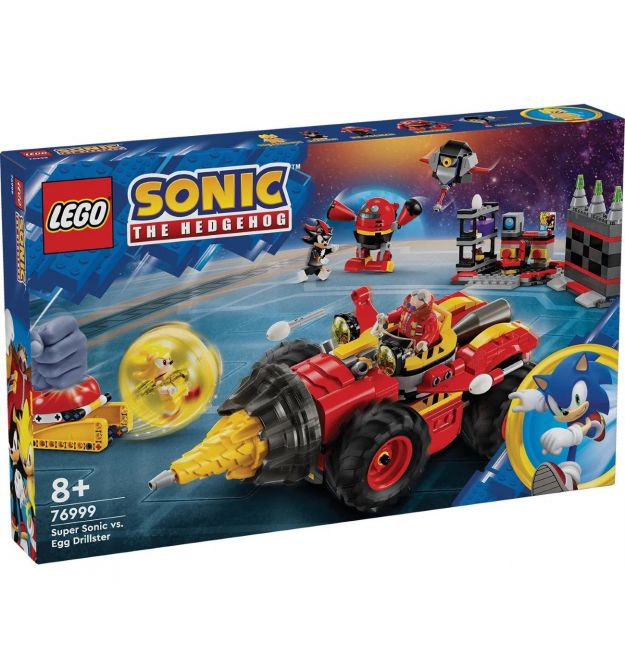 LEGO Конструктор Sonic the Hedgehog Супер Соник против Яйца-бурильника